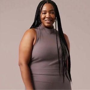 NWT 3X Athleta x Alicia Keys Rib Crop Tank